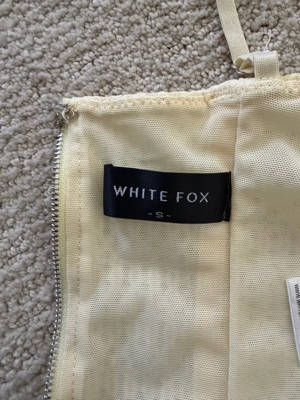 White Fox Corset Top - Image 4
