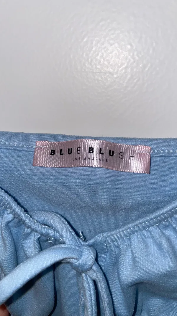 Blue Blush Soft Blue Tank Top - Image 2