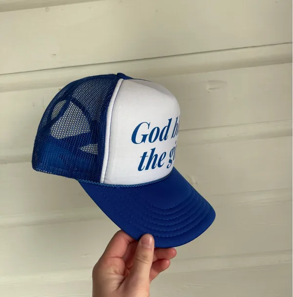 Megan Moroney Hat Blue - Image 2