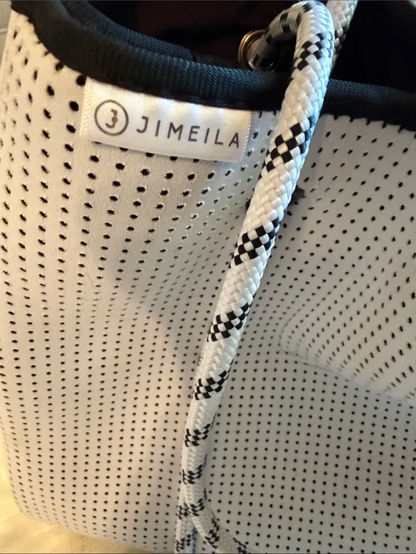 Jimeila Sporty Spice Neoprene Tote Bag and Matching Pouch - Image 3
