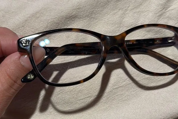 Versace Tortoise Shell Eyeglasses - Image 2