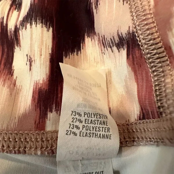 OFFLINE by Aerie High Rise Crossover Leggings Abstract Multicolor XL - Image 9