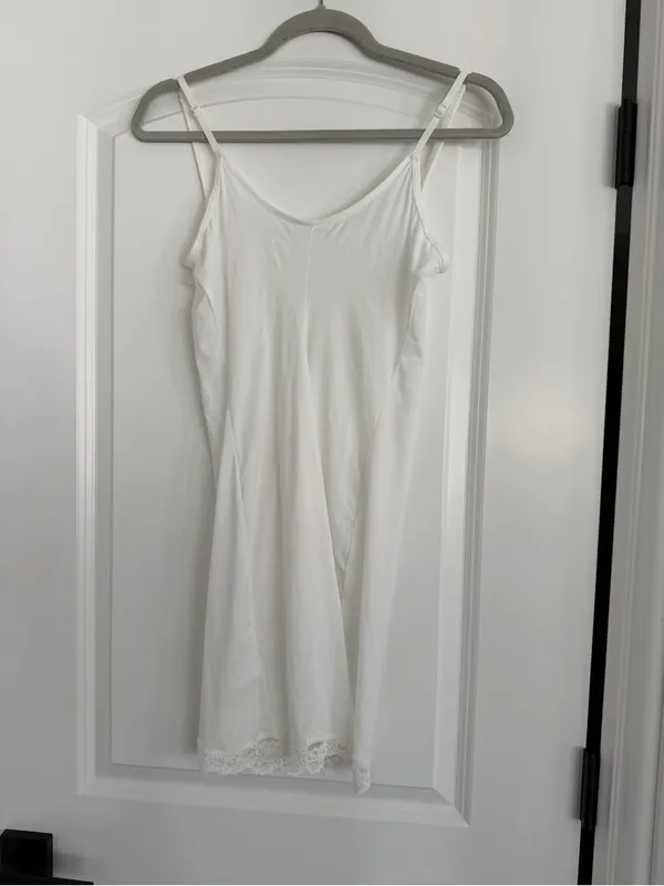 Skims Corded Lace Slip Dress - Image 5