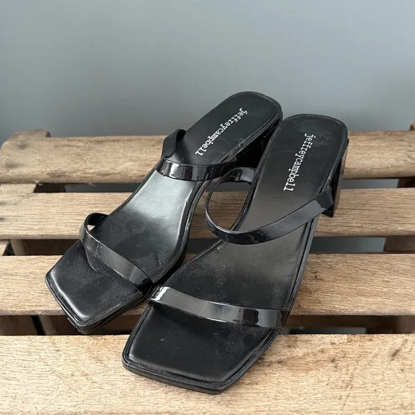 Jeffrey Campbell Jamm 3 jelly slide sandal In white Size 6‎ A25 - Image 2