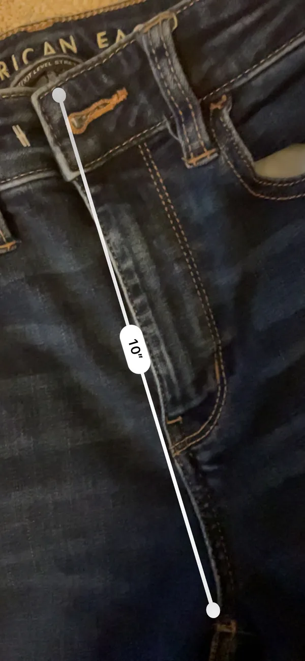 American Eagle Super hi-rise Dark Wash Jeggings - Image 2