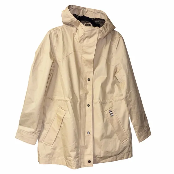 Hunter Original Khaki Smock Water‎ Resistant Hooded Rain Jacket NEW - Image 2