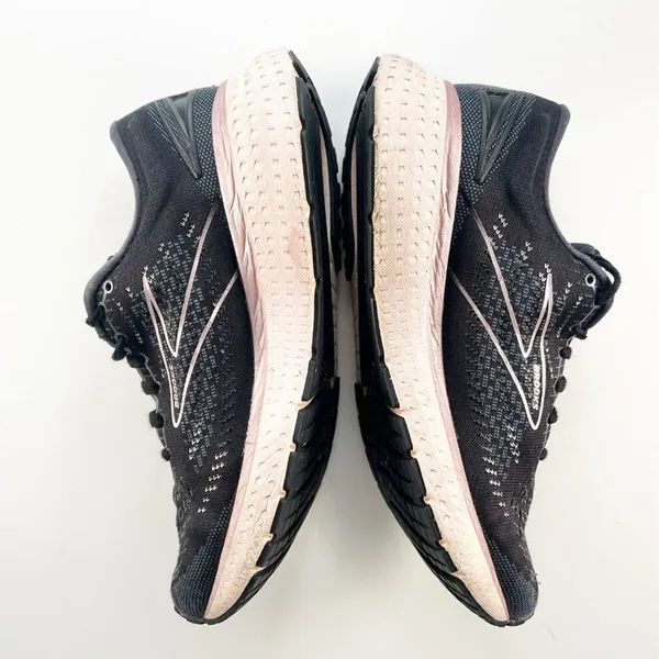 Brooks Glycerin 19 Running Sneakers Shoes Black Rose Gold Pink Women 10 - Image 5