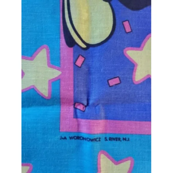 VTG The Walt Disney Company Mickey Mouse Hankerchief 21"×22 Bandanna 198… - Image 4