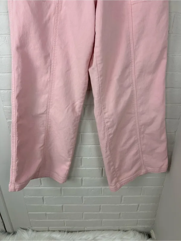 Aerie Me-Day Tie Waist Pants in Tender Heart Pink Size M - Image 7