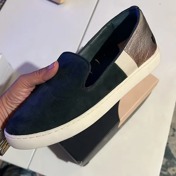 Birdies Dark Suede Slip-On Sneakers The swift game changer size 7 - Image 2