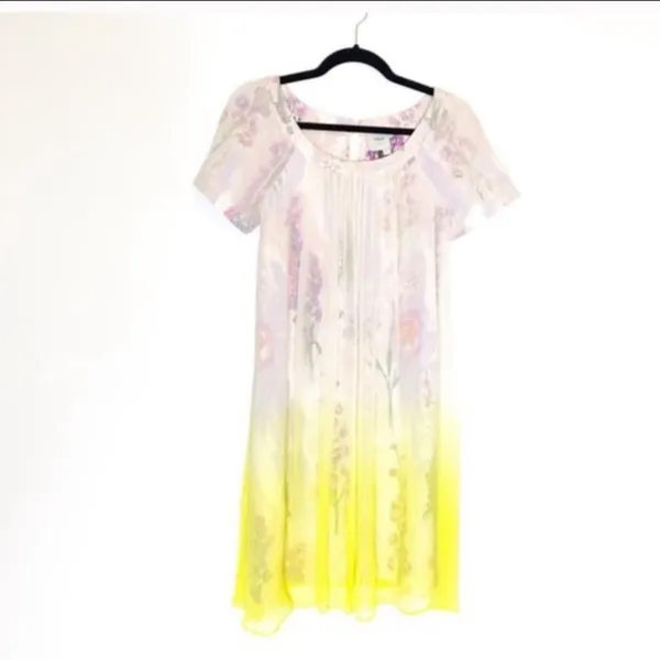 Anthropologie HD Paris‎ Chroma floral ombré dress - Image 5