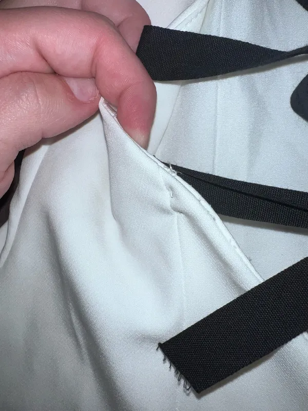 White mini dress Size XS - Image 4