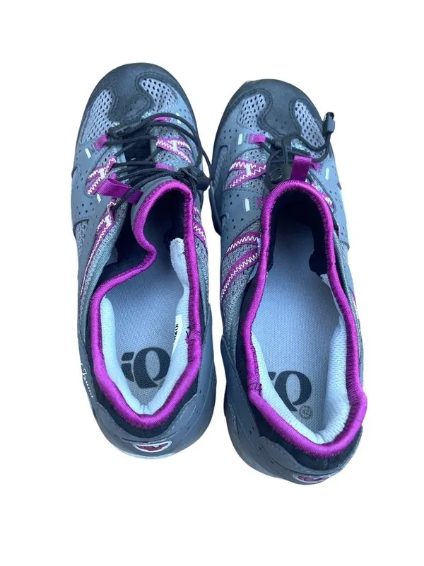 Pearl Izumi Women's Hybrid Cycling Shoe X-Alp Drift II Gray Purple 9.5 D EUR 42 - Image 3