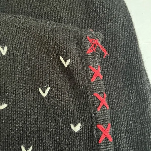 Vintage 90s Christmas Cardinal Sweater‎ Vest Wonen Sz XLarge - Image 12