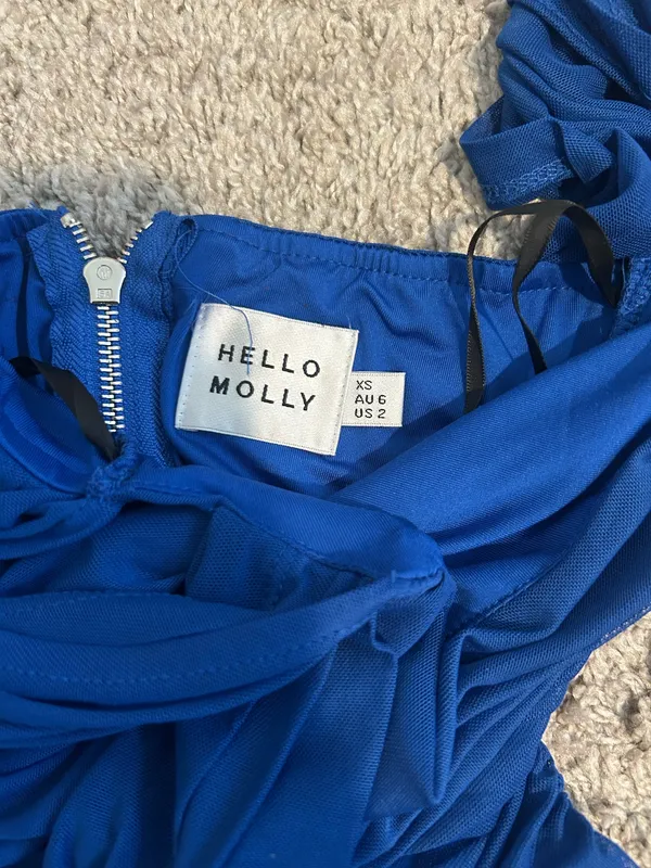 Hello Molly Royal Blue Homecoming Dress - Image 2