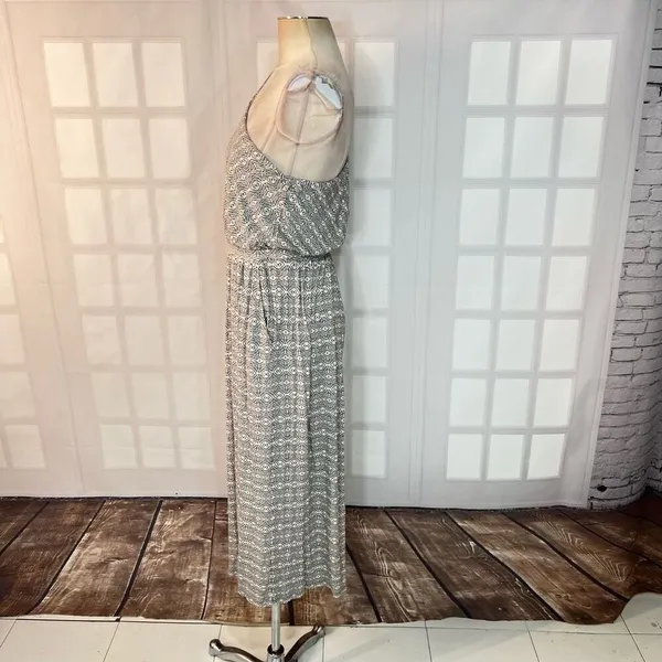 Maeve Anthropologie one shoulder wide leg cropped jersey jumpsuit size small - Image 6
