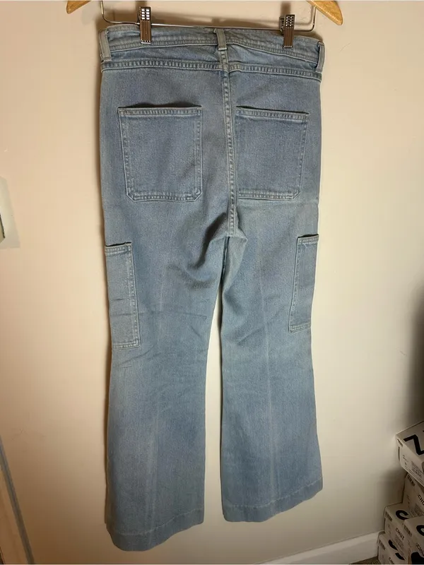 NWOT Citizens of Humanity wide leg cargo jeans 27 - Image 4