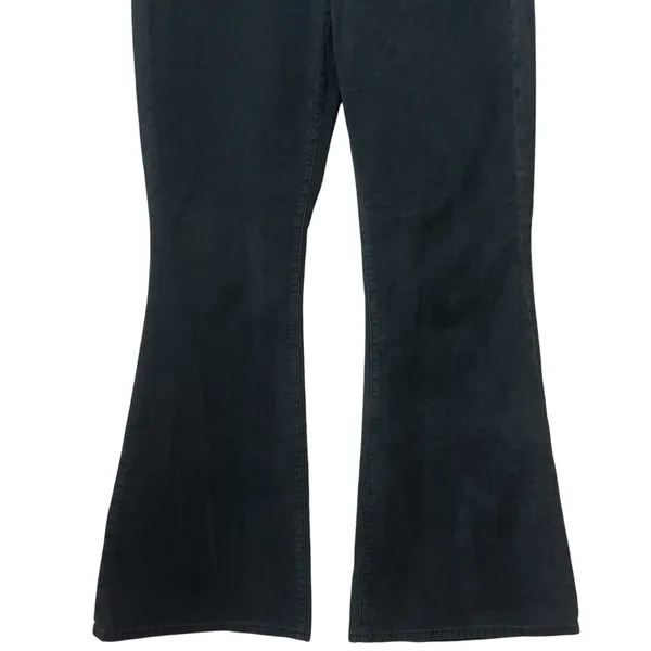 American Eagle Super Hi-Rise Flare Corduroy‎ Button Fly Retro Chic Rodeo 6 - Image 4