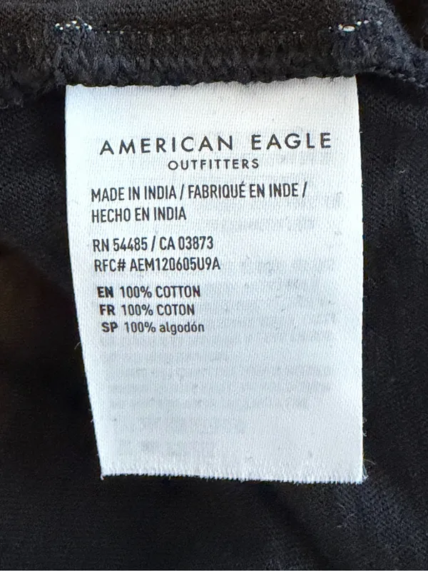 American Eagle Sunchaser Knit Smocked Bodice Midi Dress Size Medium - Image 9