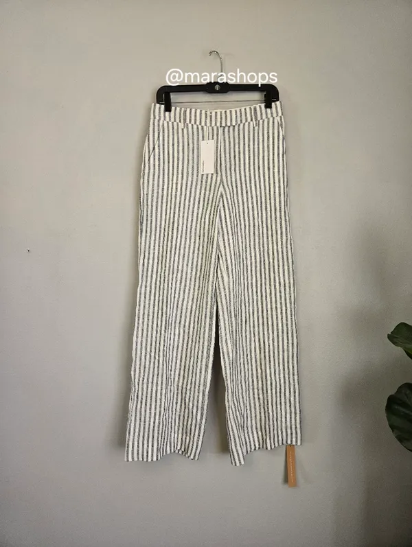 Reformation Carter Linen Mid Rise Pant - Image 3