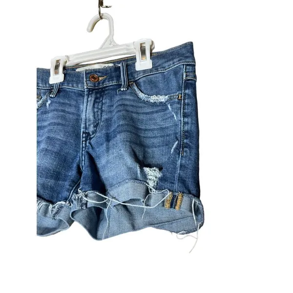 Abercrombie & Fitch Low Rise Jean Shorts‎ Size 00 - Image 2