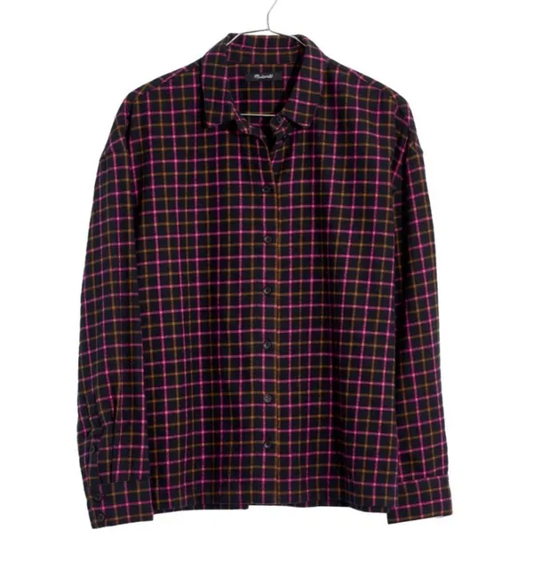Madewell Westlake Flannel Button Up - Image 2