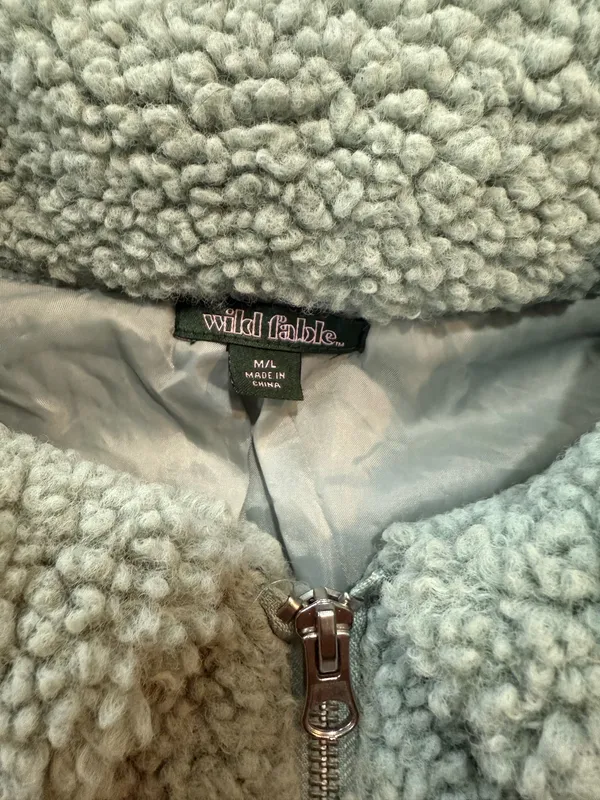 Sherpa Wild Fable Jacket Teddy Zip-Up - Image 3