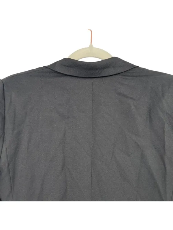 Lulus Black Blazer Jacket Shoulder Pads Single Button Closure Size Small NWT - Image 6
