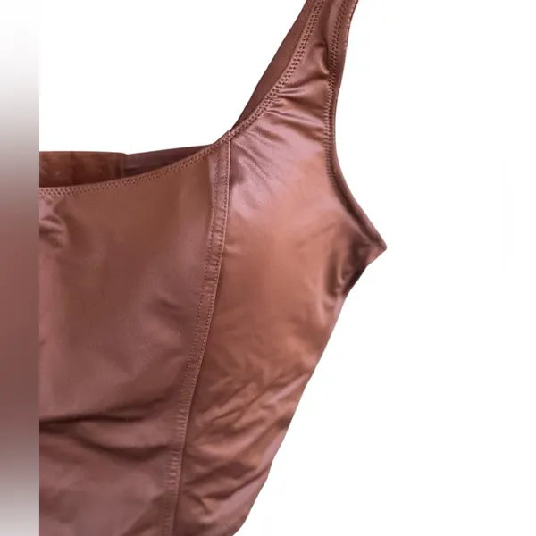 Victoria's Secret Pink SATIN LIGHTLY LINED CORSET TOP - Image 7