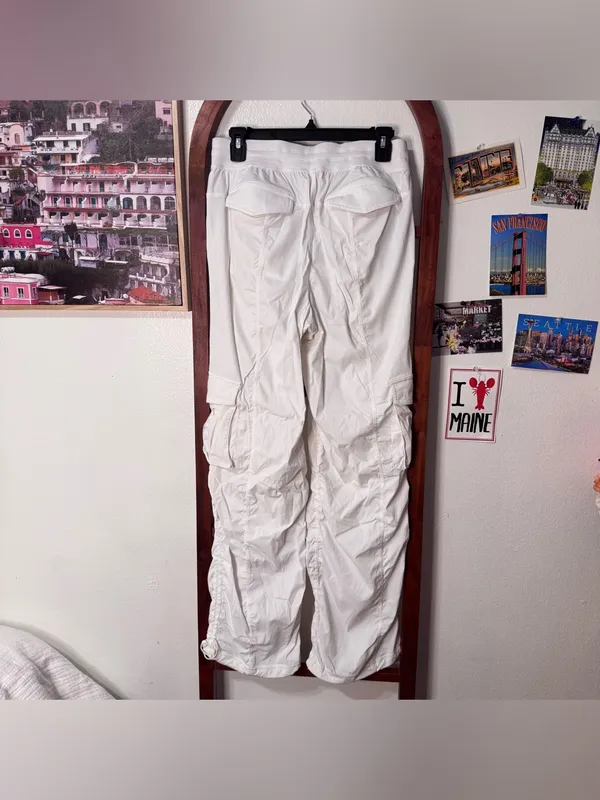 Lululemon Dance Studio Relaxed-Fit Mid-Rise Cargo Pants White - Image 8