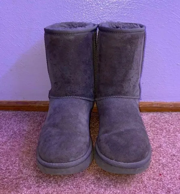 UGG Grey Classic Short s - Image 5