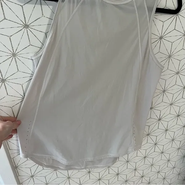 Lululemon Sculpt Tank White - Image 6