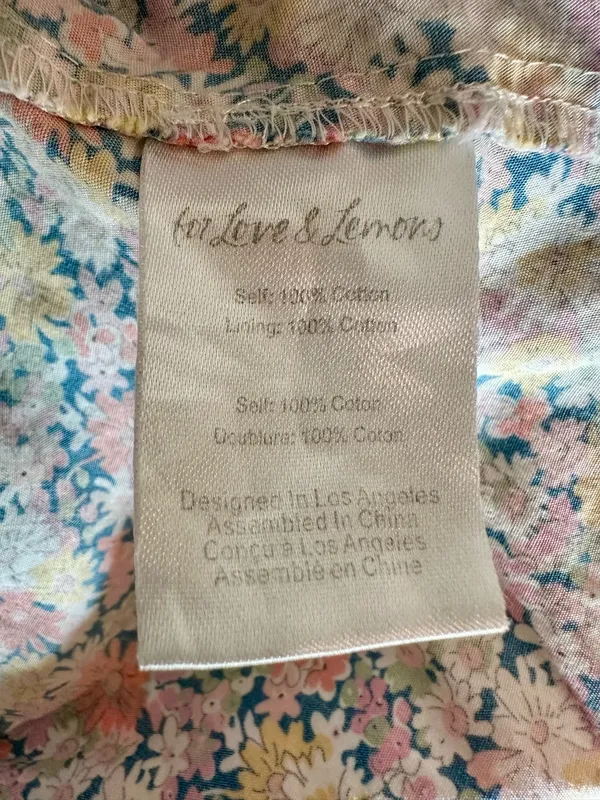 For Love & Lemons Libby Mini Dress L - Image 5