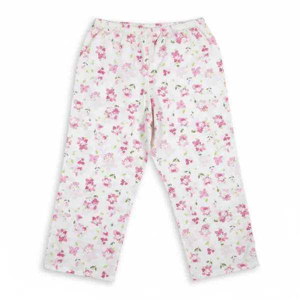 Victoria's‎ Secret Vintage 2003 Pink Floral Cotton Pajama Set XS Sleeveless Top - Image 5