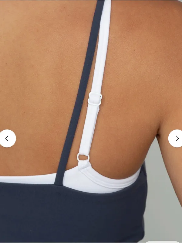 Gold Hinge BLUEWASH DOUBLE LAYER STRYDEFORM BRA - Image 3