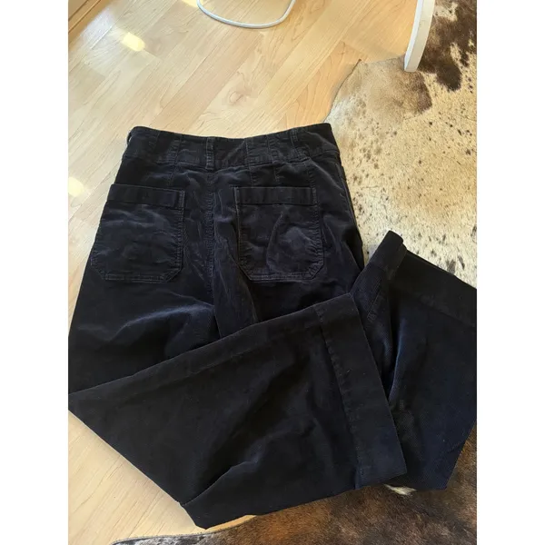 MAEVE ANTHROPOLOGIE Black‎ Corduroy The Colette Pants Size 30 - Image 7
