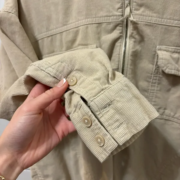 Aerie Offline Corduroy Quarterzip Shacket - Image 4
