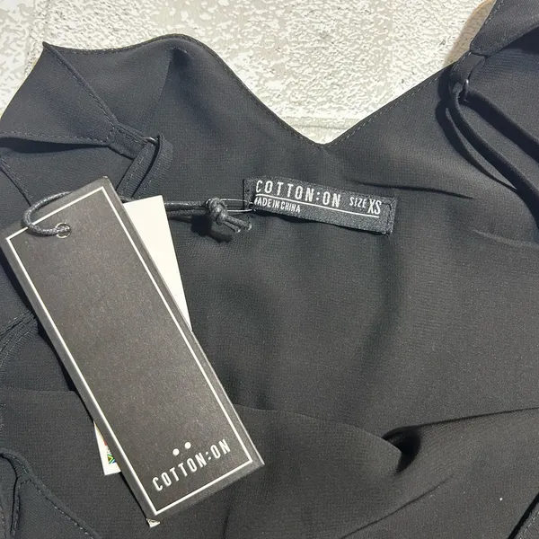Cotton On Woman’s Black Classic Layering Camisole Top Size XS - Image 4