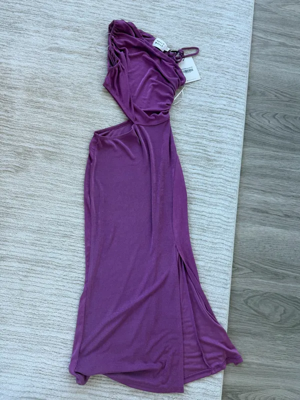 Hello Molly Purple Midi Dress - Image 3