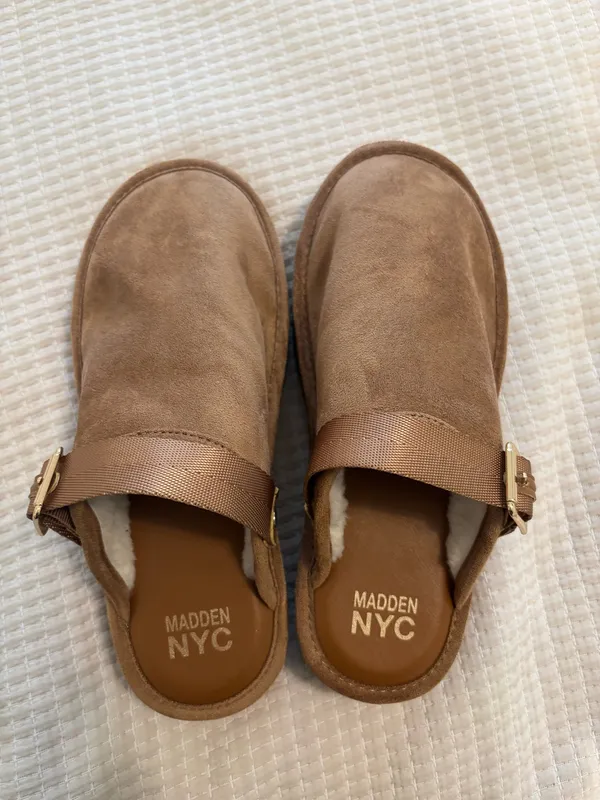 Madden NYC Brown Slippers Size 4 - Image 4
