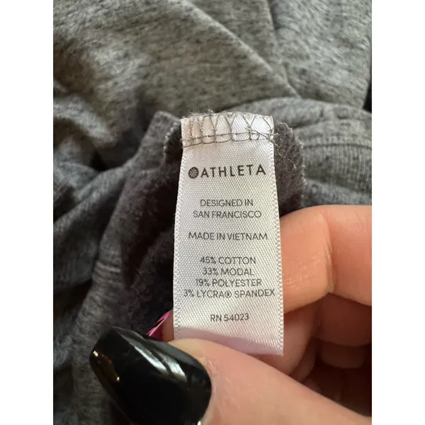Athleta Long Sleeve Lightweight Weight Shirt Women Size Large Stretch Thumb Hole - Image 11