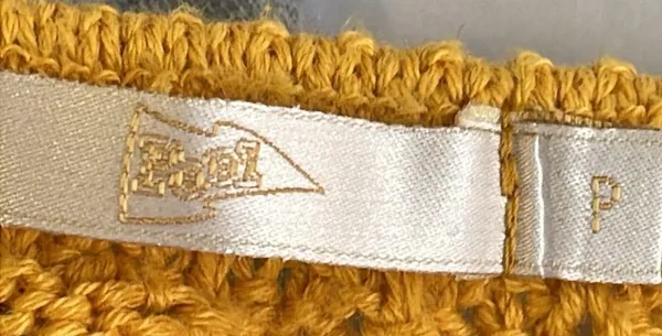 Pool Crochet Knit Crop Top Yellow Size XS - Image 4