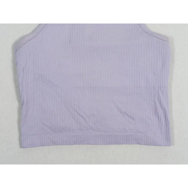 Lululemon Ebb To Street Cropped Racerback Tank Size 6 Lavender Yoga Studio Gym - Image 9