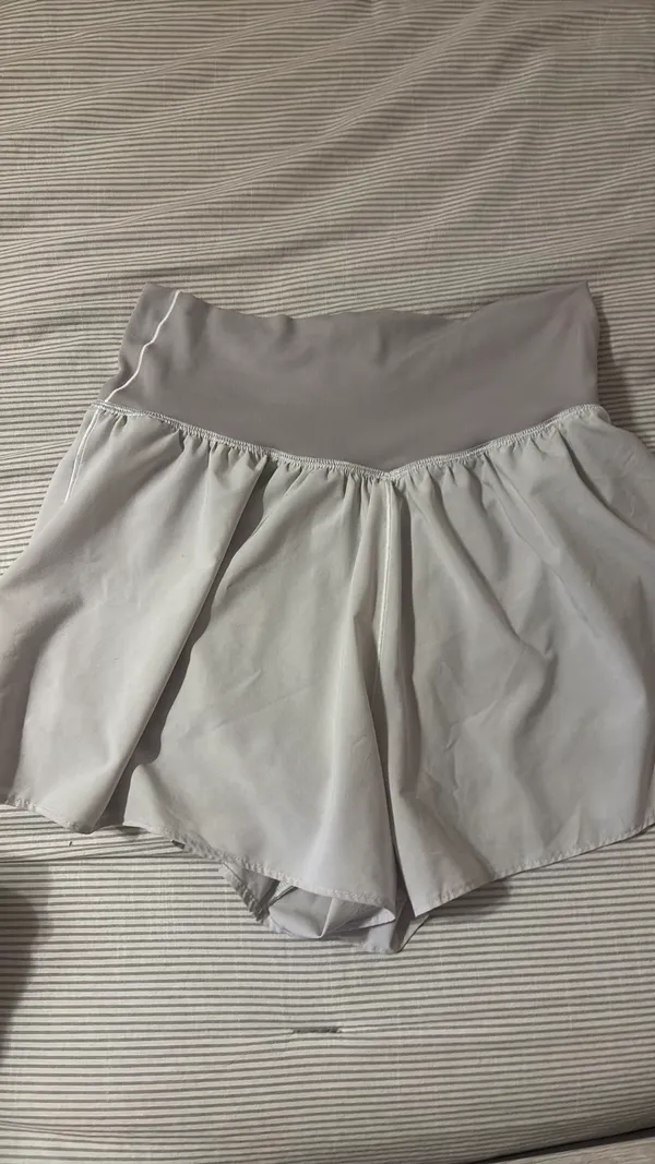 White Aerie Crossover Shorts - Image 3