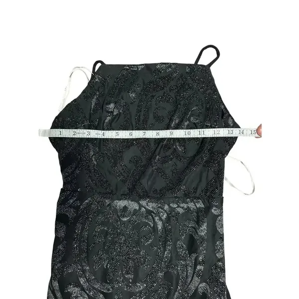 Lulus Sequin Mini Dress Size Small HOCO Homecoming Cocktail Black Low Back NWT - Image 5