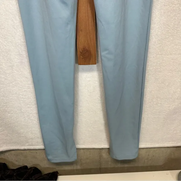 Shein Light Blue High Rise Full Length Leggings Size‎ M - Image 3