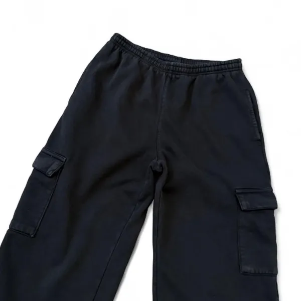 Brandy melville black Anastasia Soft cargo Pocket Sweatpants - Image 2