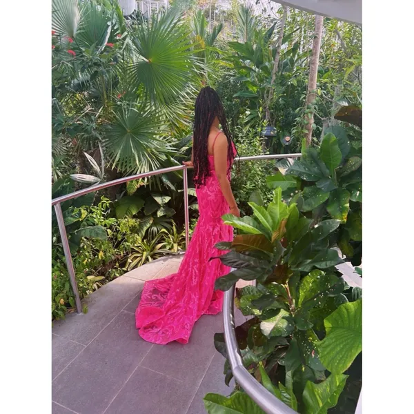 Source Unknown Unbranded Women's Pink Dress - Image 7