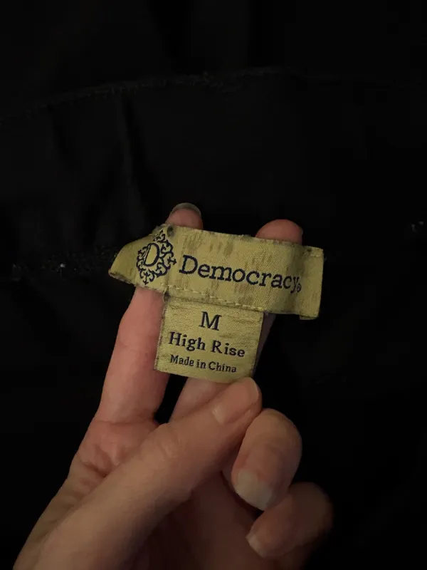 Democracy High Rise Drawstring Pants M - Image 5