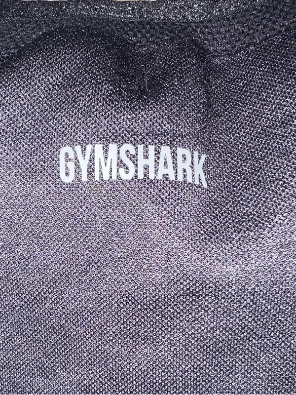Gymshark‎ Black Seamless Sports Bra Adjustable Straps Logo Band - Image 11